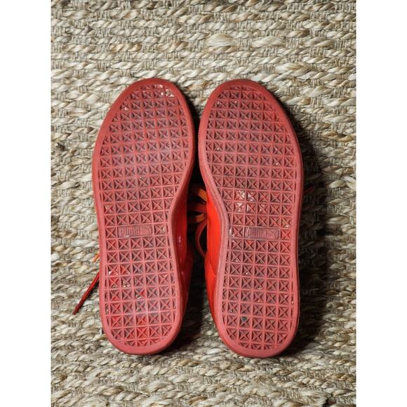 Puma Basket Fade 3d Men's Sneakers Red Orange Size 8 - Picture 10 of 10